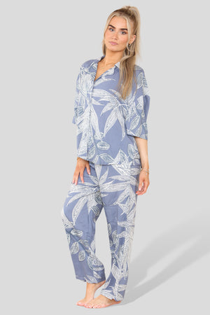 floral-pajama-set
