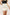 Cream PU button-up petite mini skirt with high waist and front button fastening