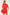 Red satin pajama set with white piping worn by a person on a plain background