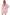 Women's Peach Pink Mock Neck Floral Flowy Ruffle Pleated Layered Mini Short Dress - Casual Elegant Double-Layered Puffed Bell Sleeve Swing Smocked Sundress for Holidays and Beach - Elaina Fashion