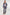 Navy Checkered Button-Up Shirt – Casual Oversized