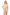 Woman wearing a beige lounge set on a white background
