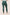 Women's High-Waisted Green Jeggings – Stretch Skinny Fit - Elaina Fashion