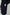 Navy blue coat with button details on a white background